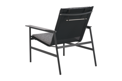 Soro lounge chair Black/Teddy Ant