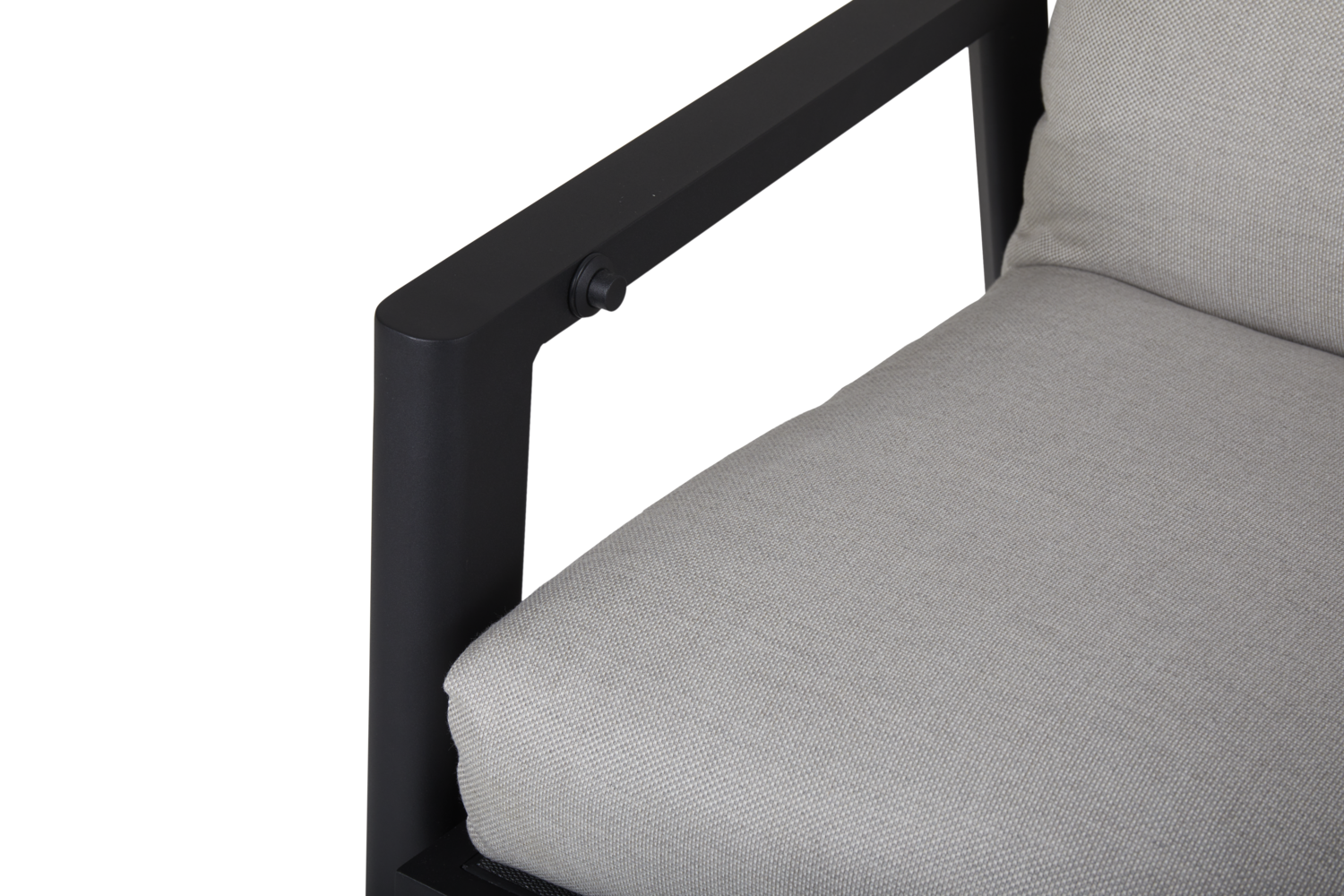 Slide position armchair Black/Ash