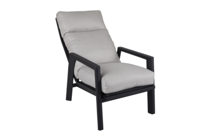 Slide position armchair Black/Ash