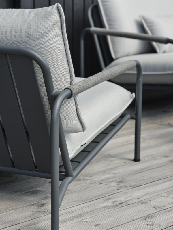 Lerberget armchair Anthracite/ash