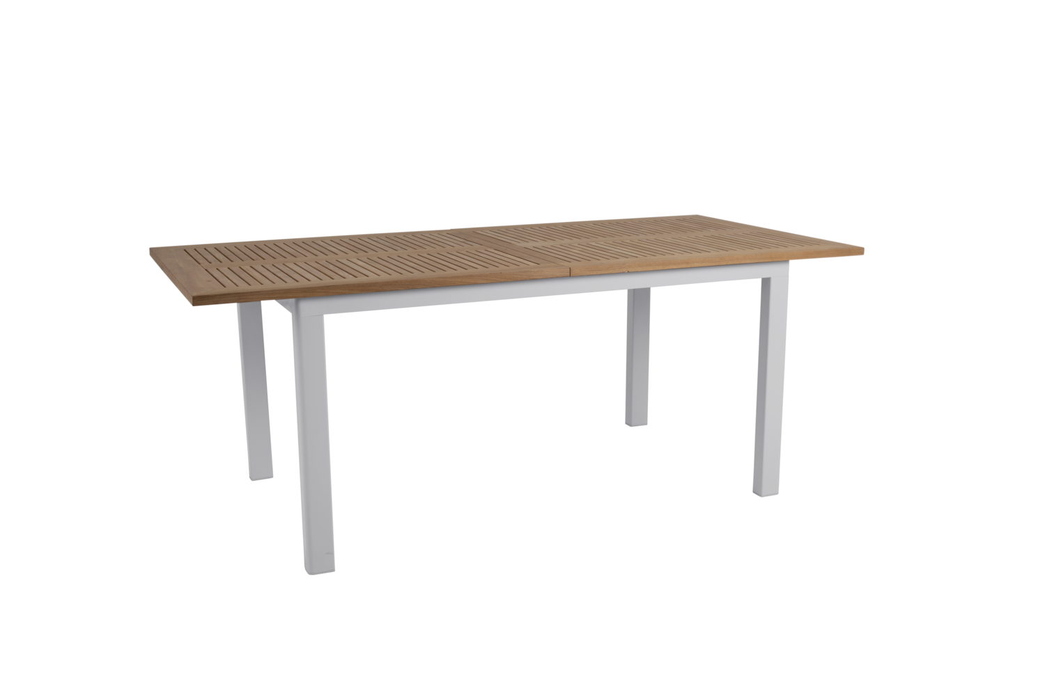 Lyon dining table Light Grey/Teak