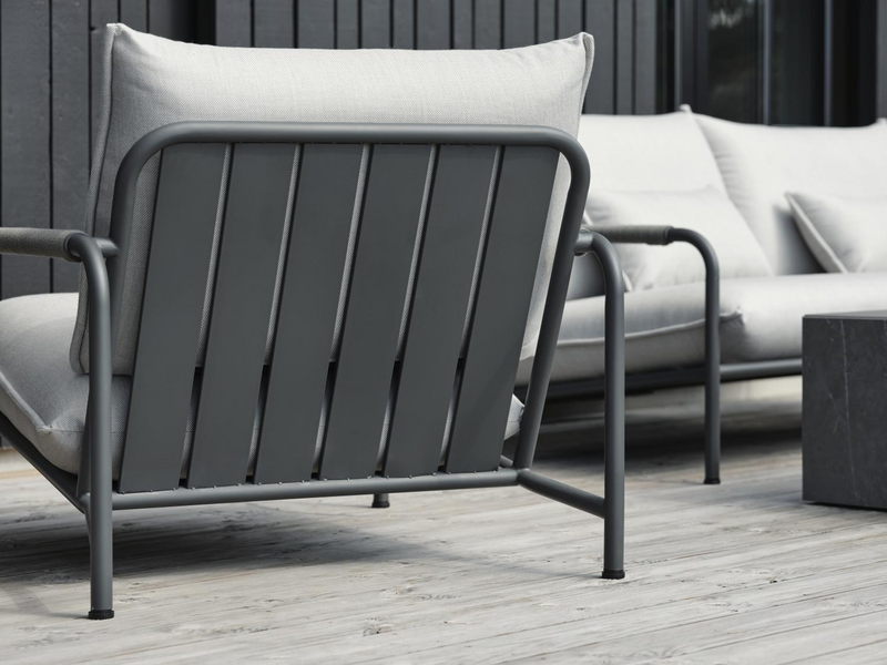 Lerberget armchair Anthracite/ash