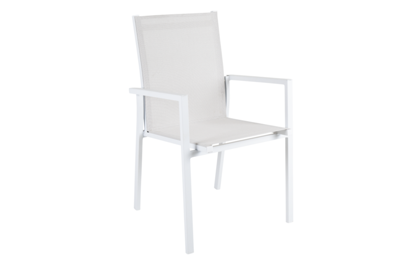 Avanti armchair White/white
