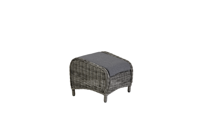 Rosita footstool Grey/grey
