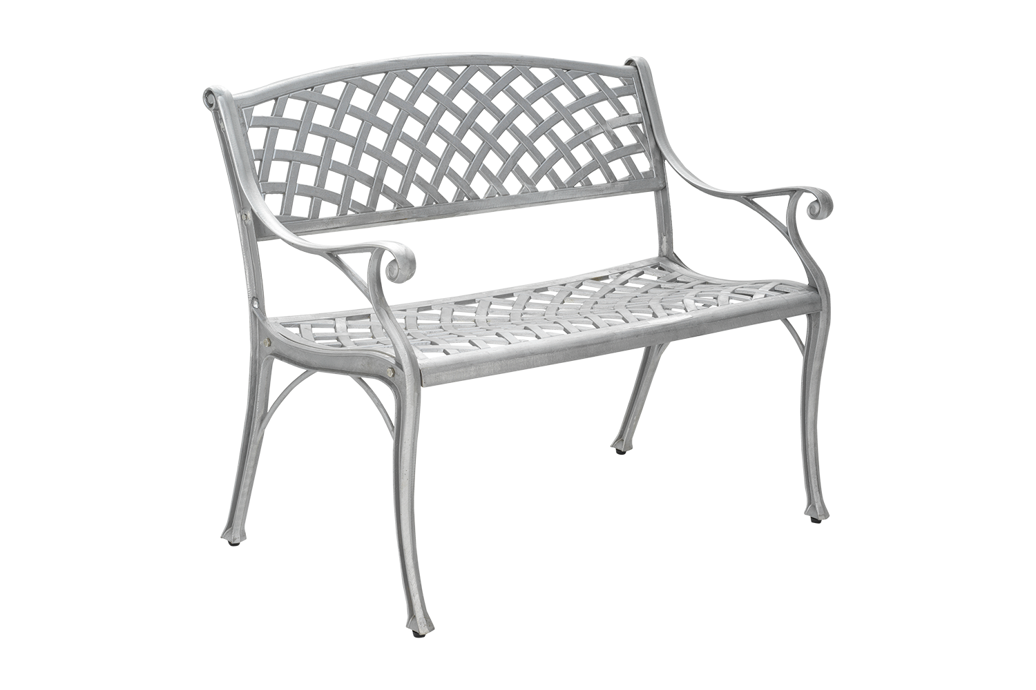 Arras 2-seater sofa Aluminium