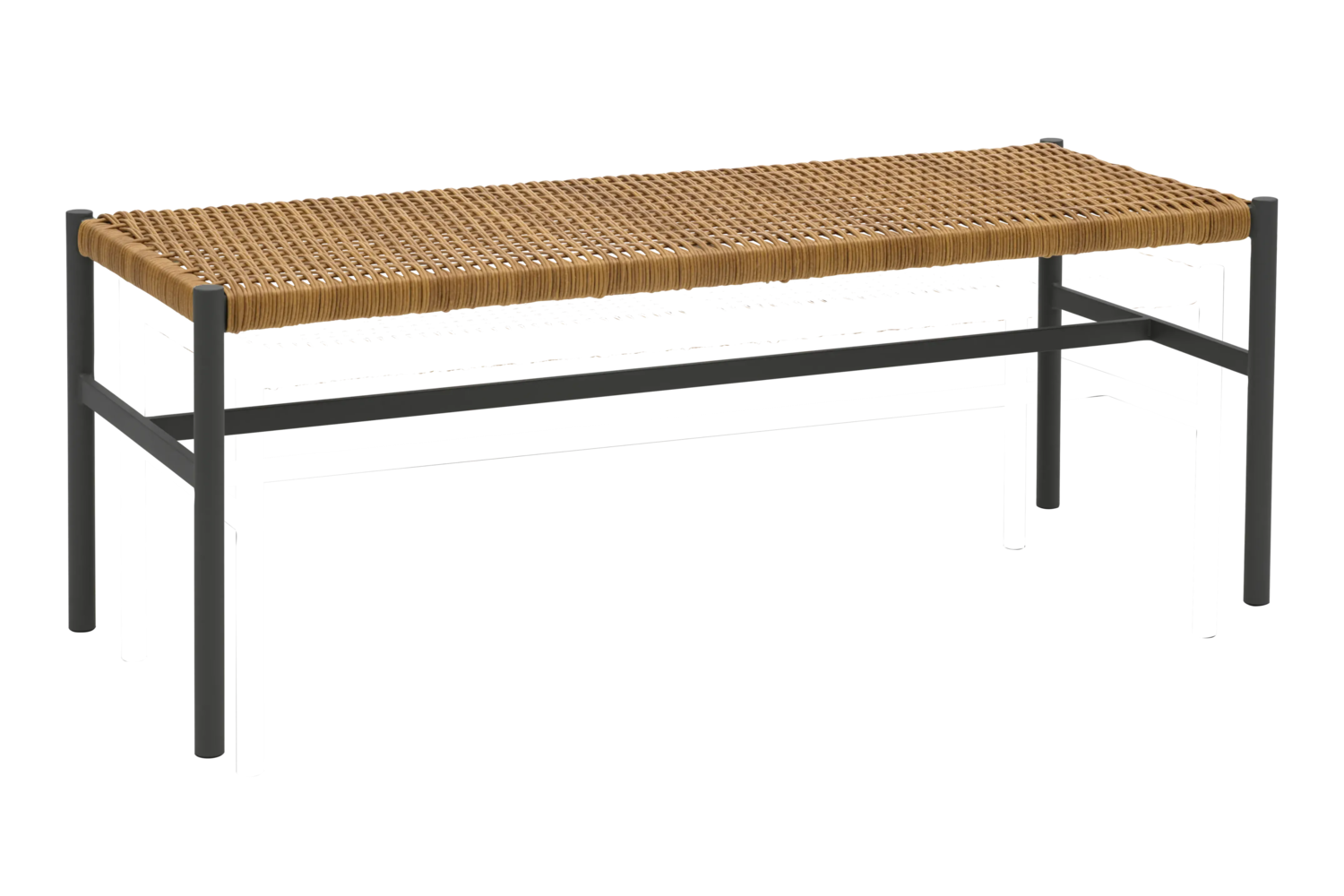 DK bench Anthracite/Natur