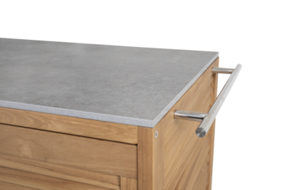 Figalia outdoor Kitchen Natural colored/grey