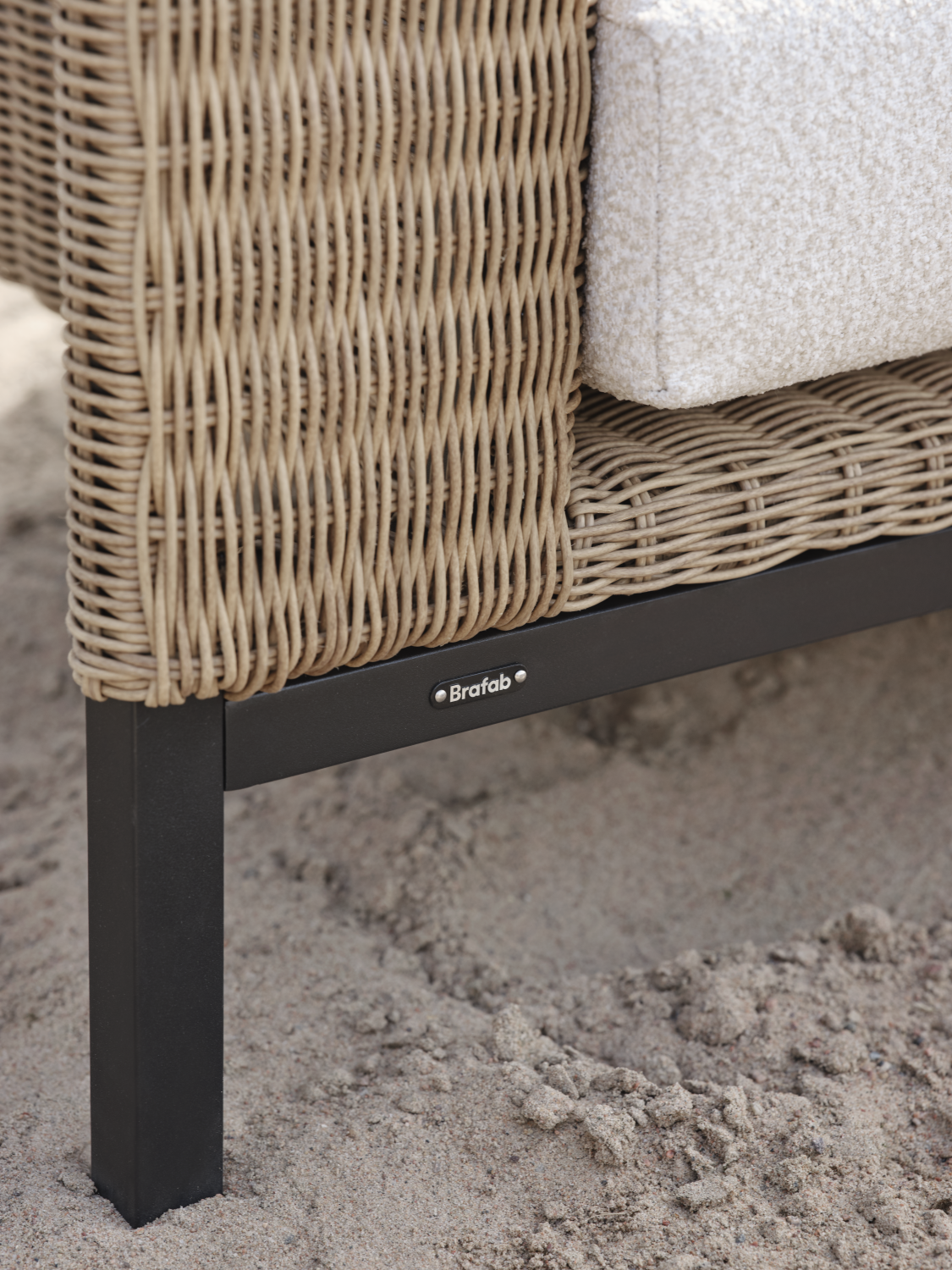 Shell armchair Rustic/Teddy Rice