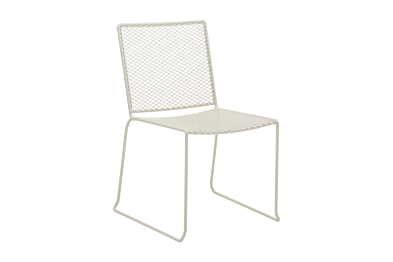 Haru dining chair Pearl white