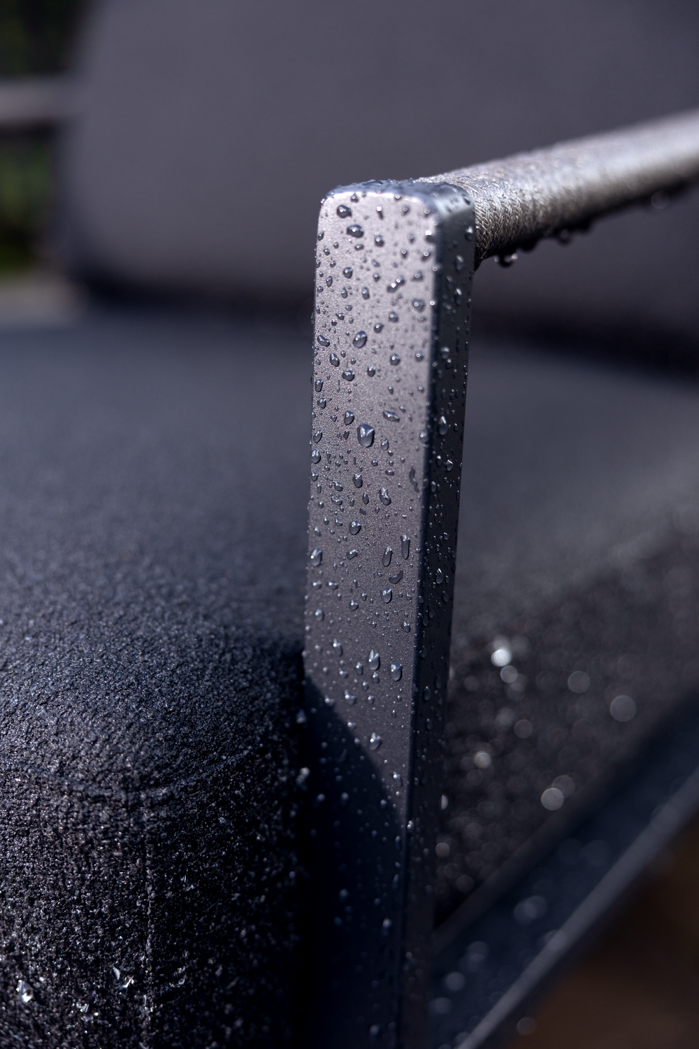 Lyra armchair Black/Teddy Black