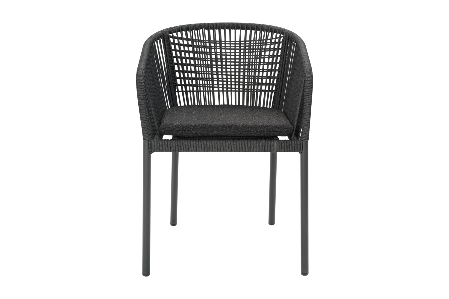 Delta armchair Anthracite/Teddy Black
