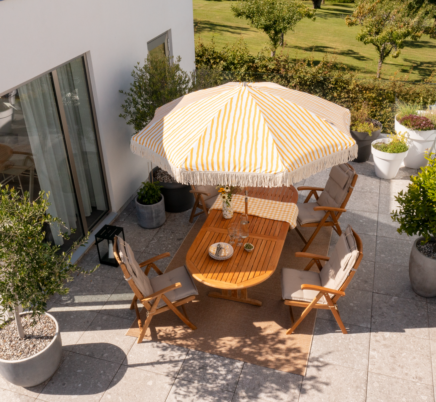 Veronica position chair Natural color