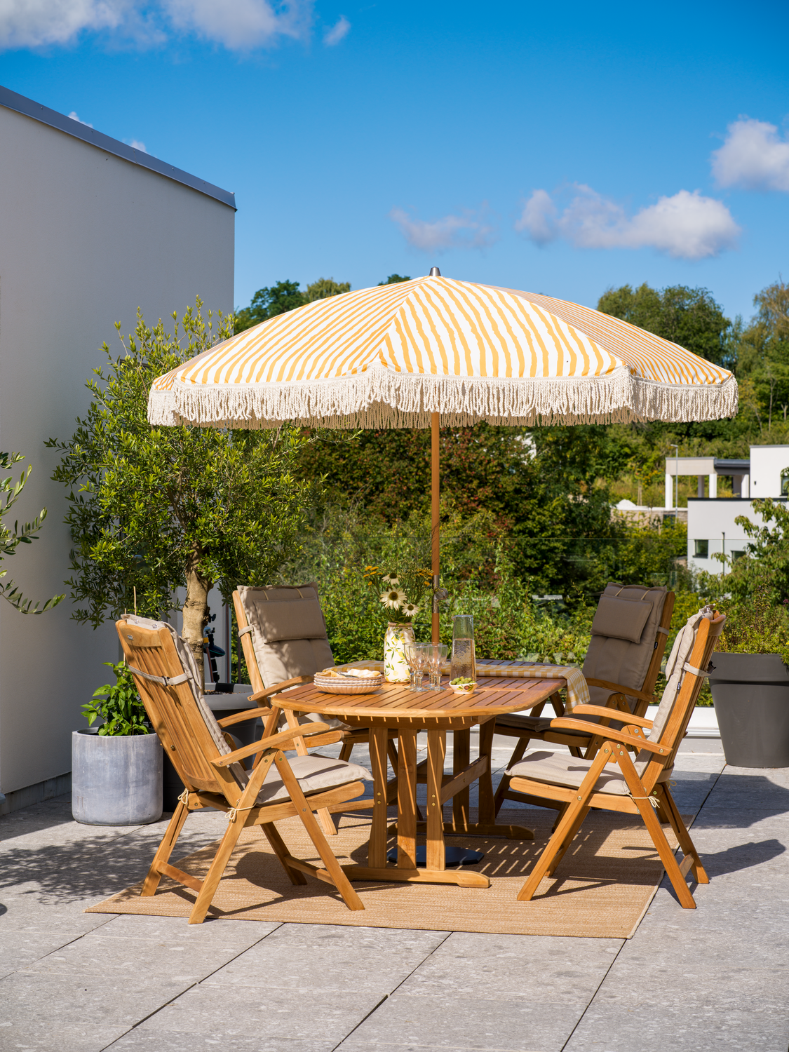 Veronica position chair Natural color