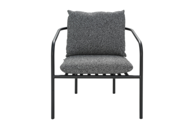Bendt armchair Black/Teddy Ant