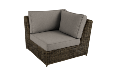 Glendon corner Dark Brown/Soft Moose