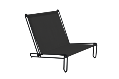 Blixt armchair Black/Sky grey