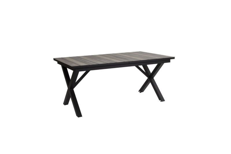 Hillmond dining table Black/Natural wood