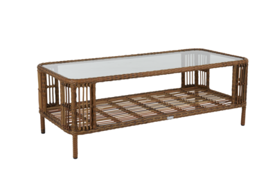 Anemon coffee table Natural colored/white