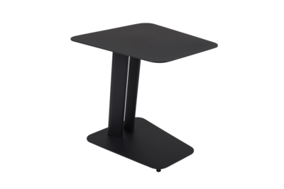 Slide side table Black