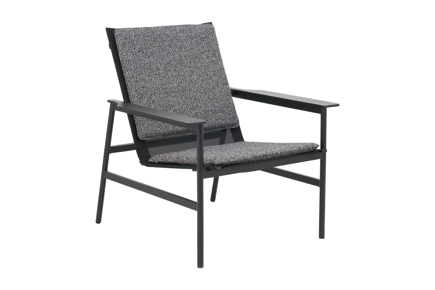 Soro lounge chair Black/Teddy Ant