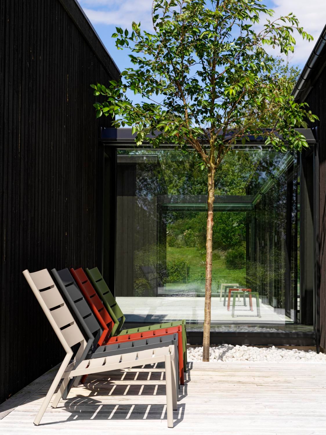 Delia lounge chair Anthracite