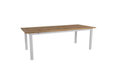Lyon dining table Light Grey/Teak