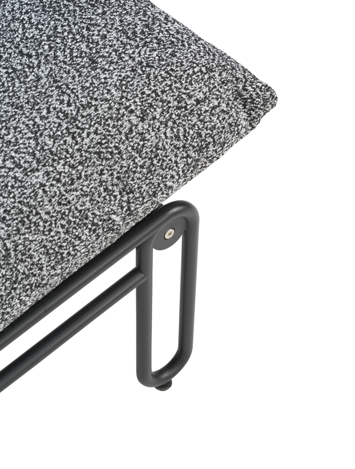 Blixt lounge chair Black/Teddy Ant