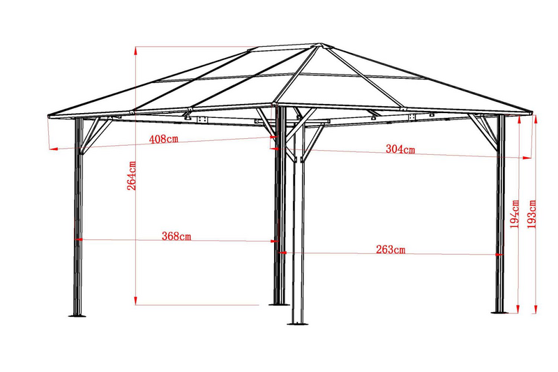 Scopello pavilion White/grey