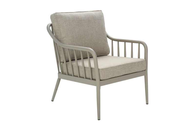 Coleville armchair Khaki/Burlap Beige