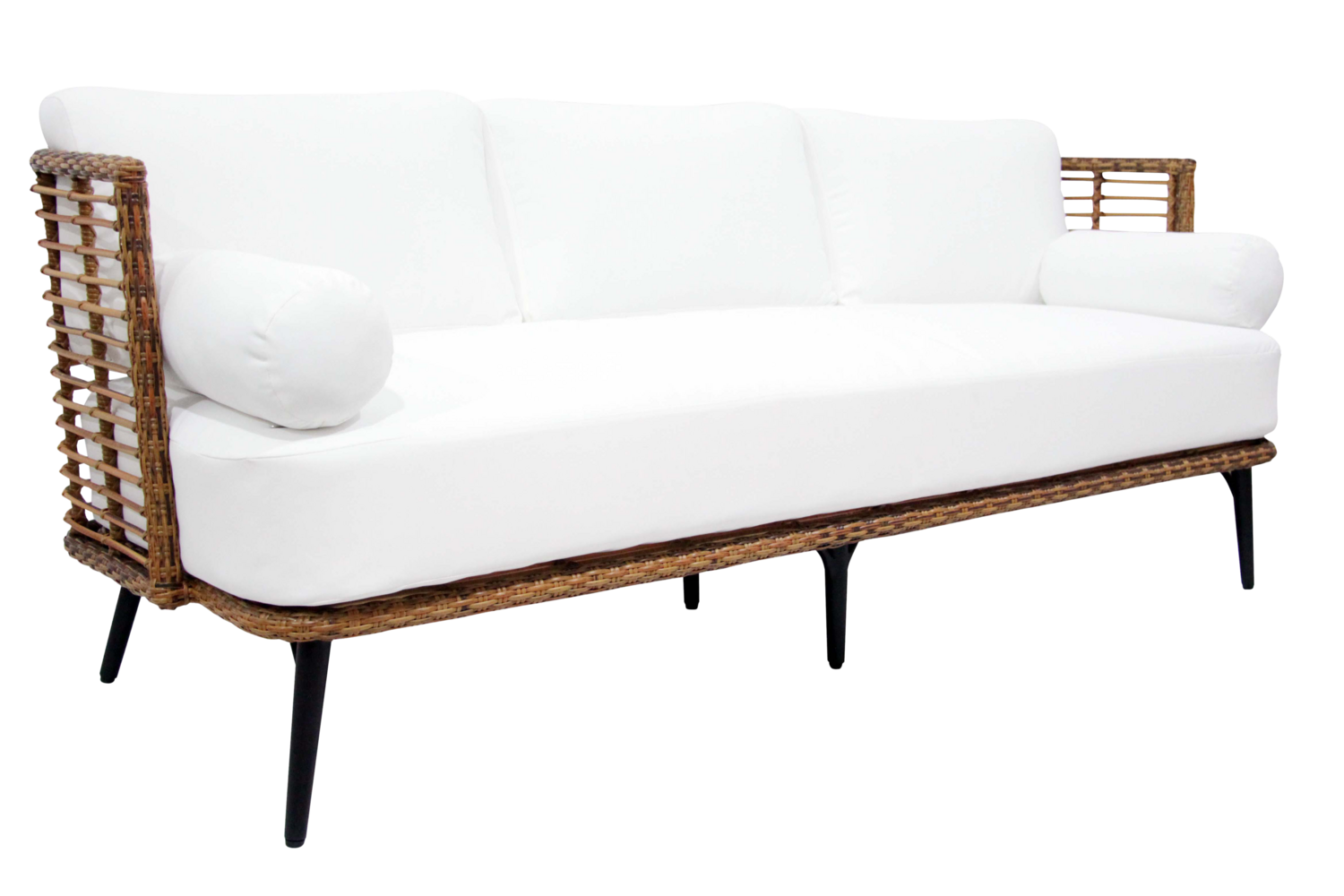 Covelo 3-seater sofa Natural colored/white