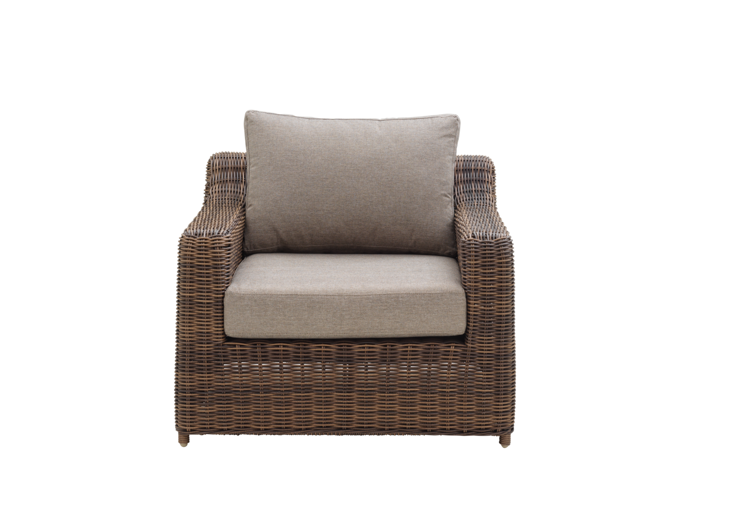 Glendon armchair Dark Brown/Soft Moose