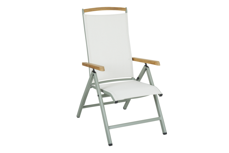 Andy position chair Dusty green/Off-white