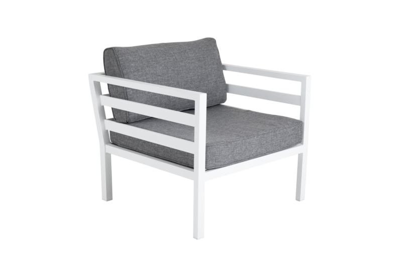Weldon armchair White/grey