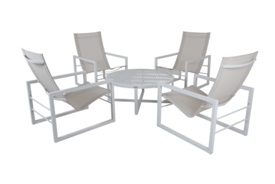 Vevi armchair White/white