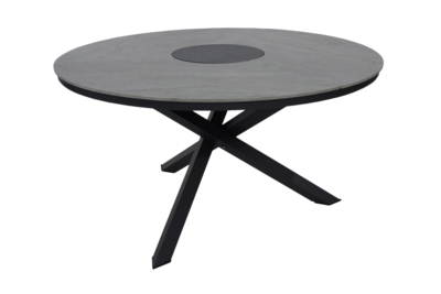 Kenora dining table Anthracite/grey