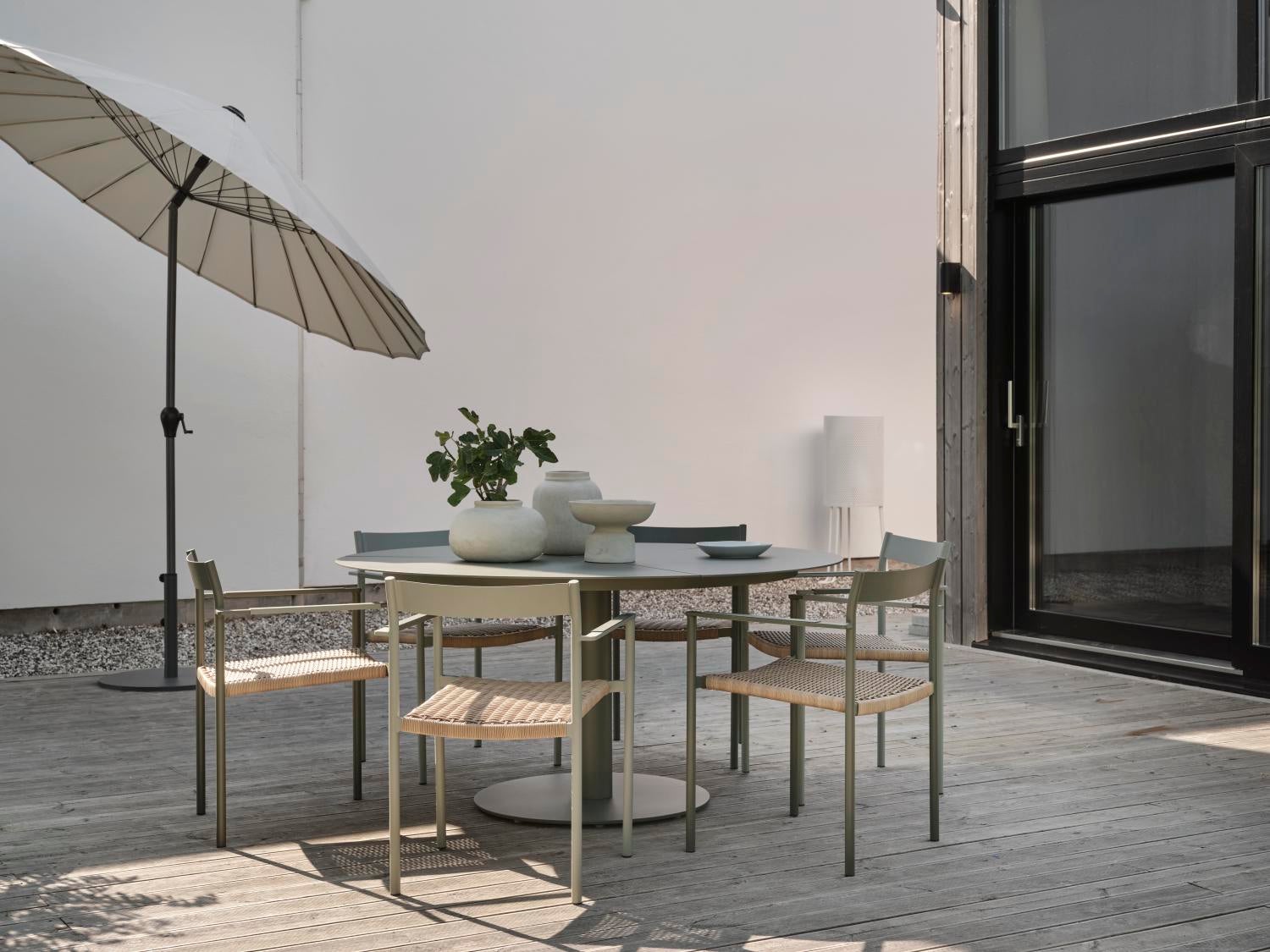 DK dining chair Dusty Green/Natur