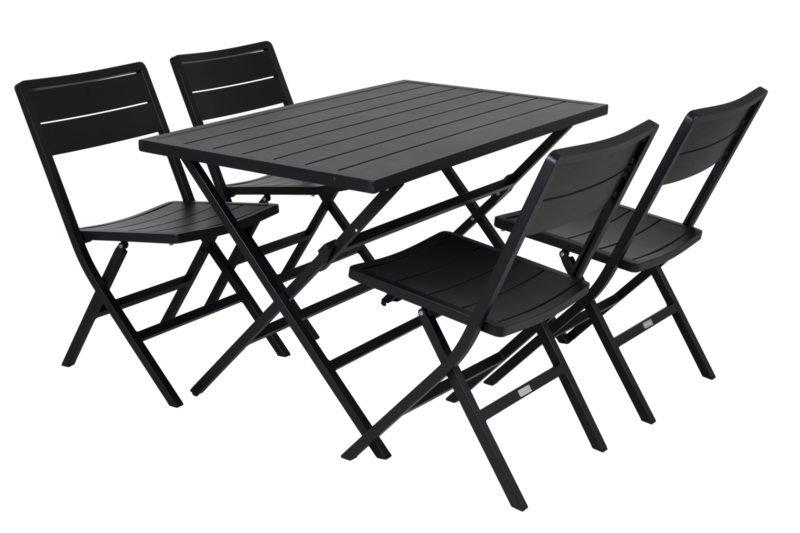 Wilkie café table Black