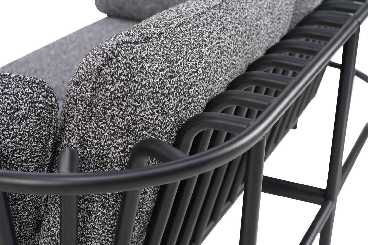 Collier armchair Black/Teddy Ant