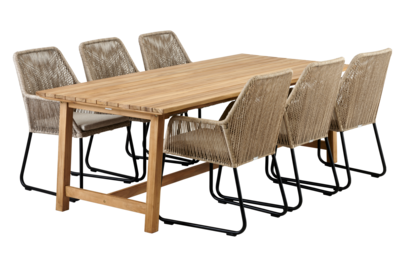 Keros dining table Natural color