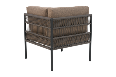 Reno corner Black/Raw Peanut