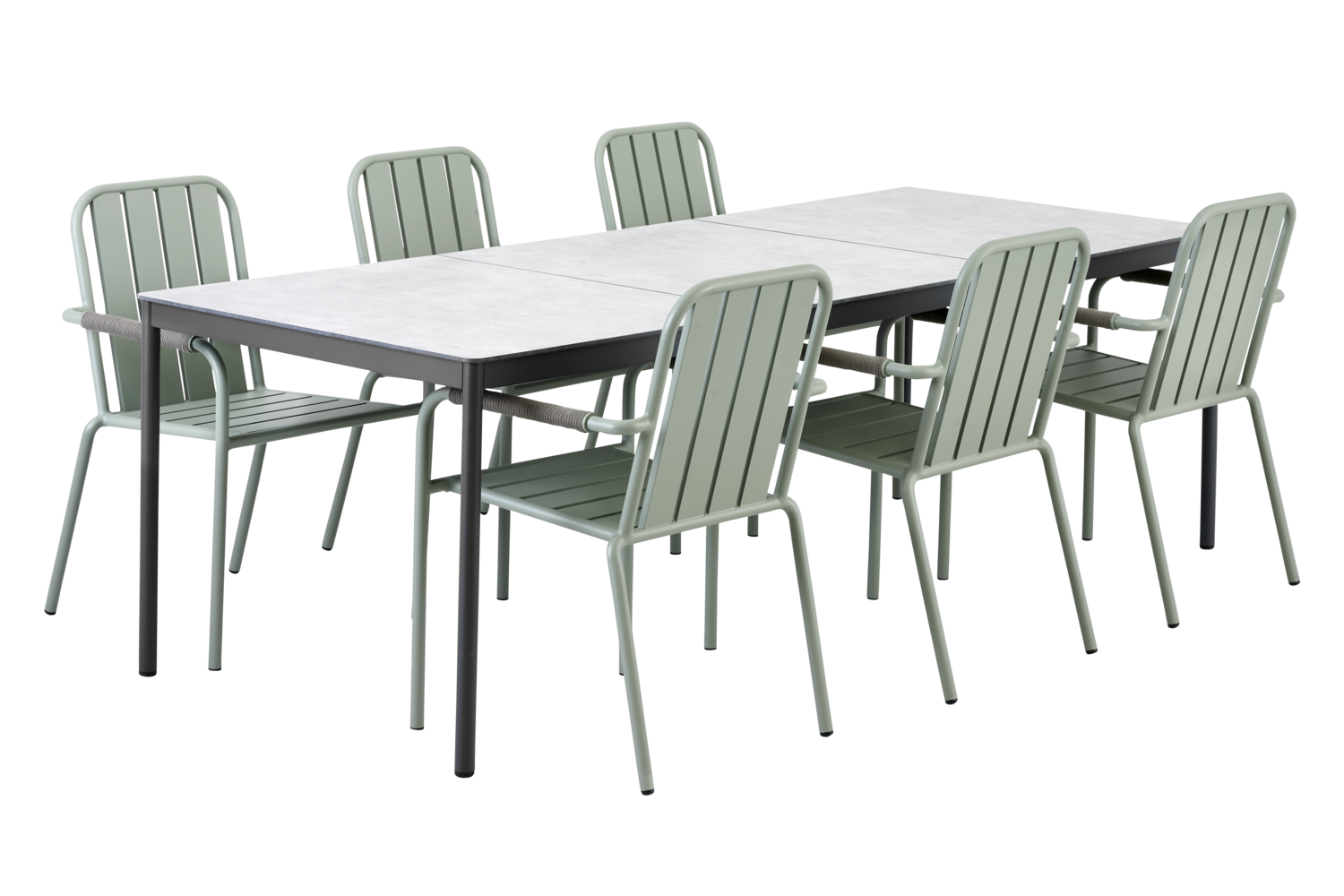 Nox table base Anthracite