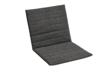 Gotland connected seat/back cushion Black