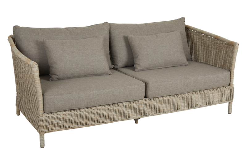 Aster 3-seater sofa Beige/beige