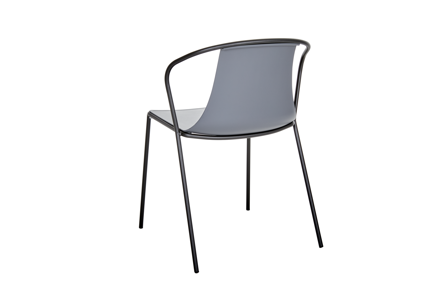 Kasia dining chair Grey/black