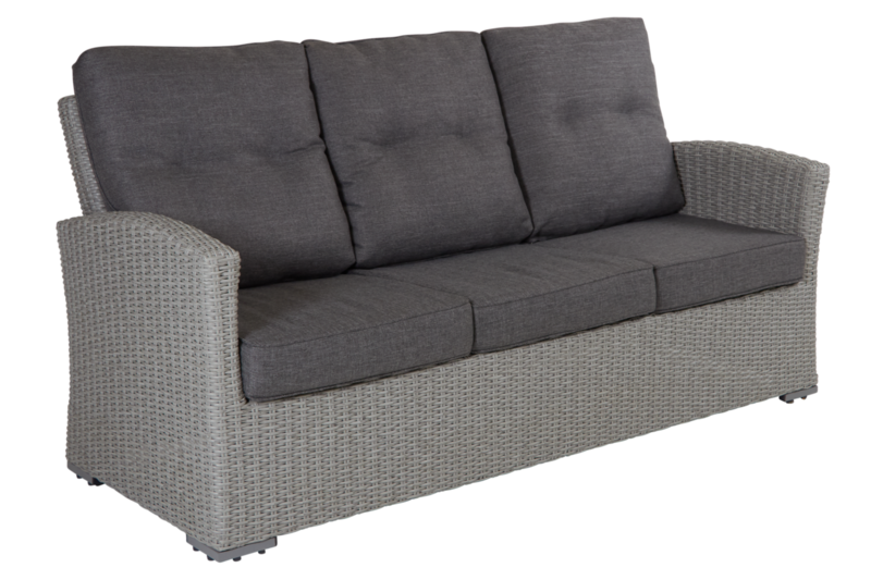Ashfield 3-seater sofa Grey/grey