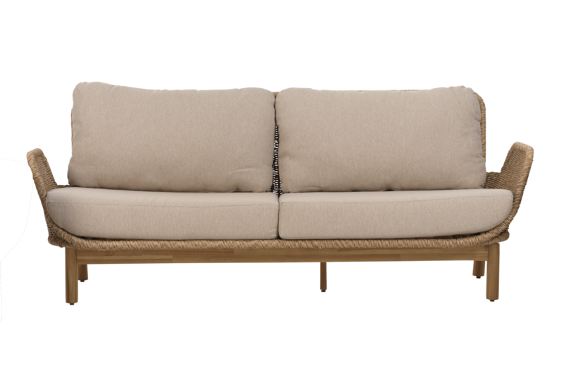 Lily 2,5-seater sofa Twist Straw/Plush Wheat