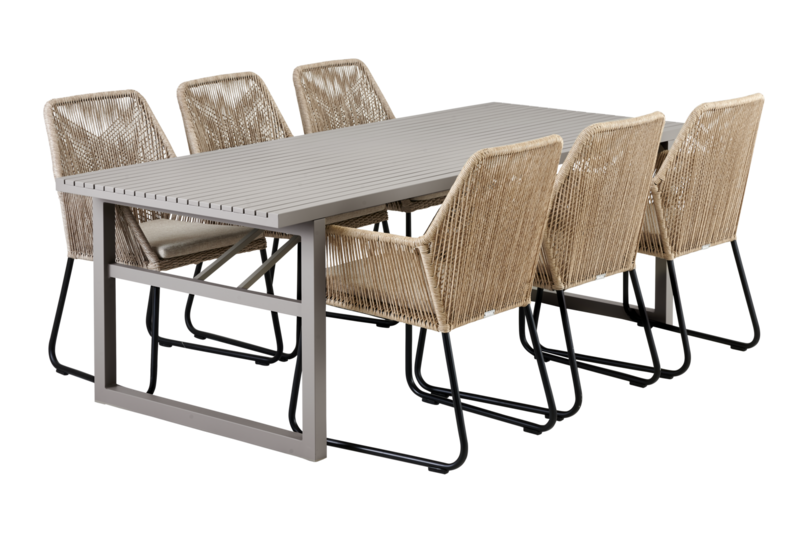 Vevi dining table Khaki