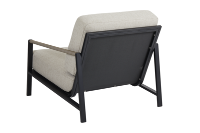 Lyra armchair Black/Sand