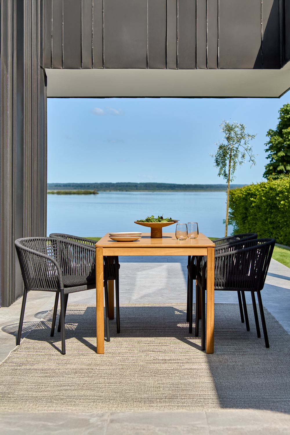 Delta armchair Black/Teddy Black