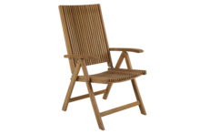 Julita position chair Natural color